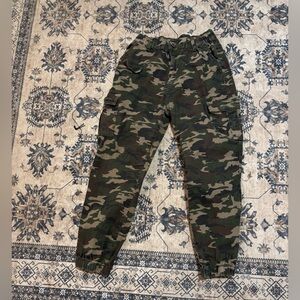 Camouflage Cargo Joggers